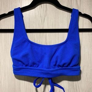 Xhilaration blue bikini top